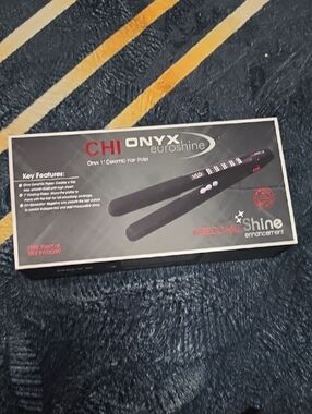 CHI Onyx EuroShine Ceramic Hair Styler - Black